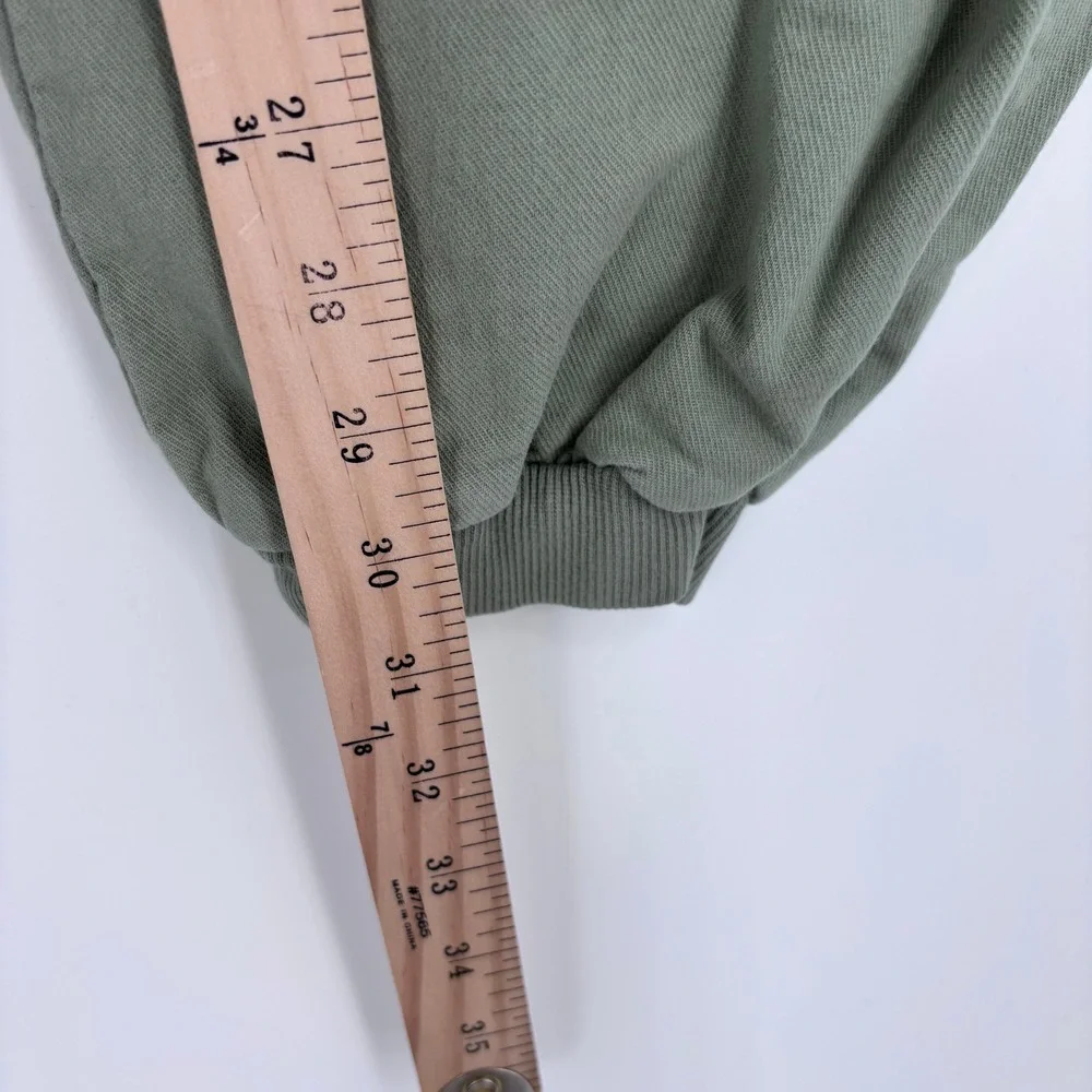 Crazy Shirts Hawaii Jogger Pants Mens Large Green Elastic Waist Original Cotton